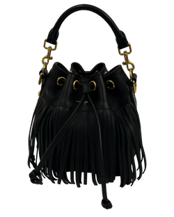 Emanuelle Crossbody, Piel, Flecos, Negro,3,DB, 2372